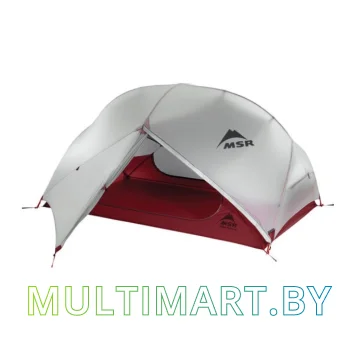 Кемпинговая палатка MSR Hubba Hubba NX (серый/красный) картинка 2